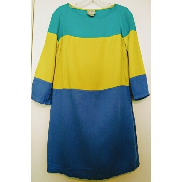 Maeve by Athropologie Color Block Dress - Picture 4 of 5